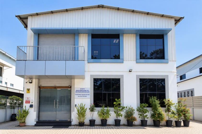 ACMATEC laboratory building at MIDC Satpur, Nashik